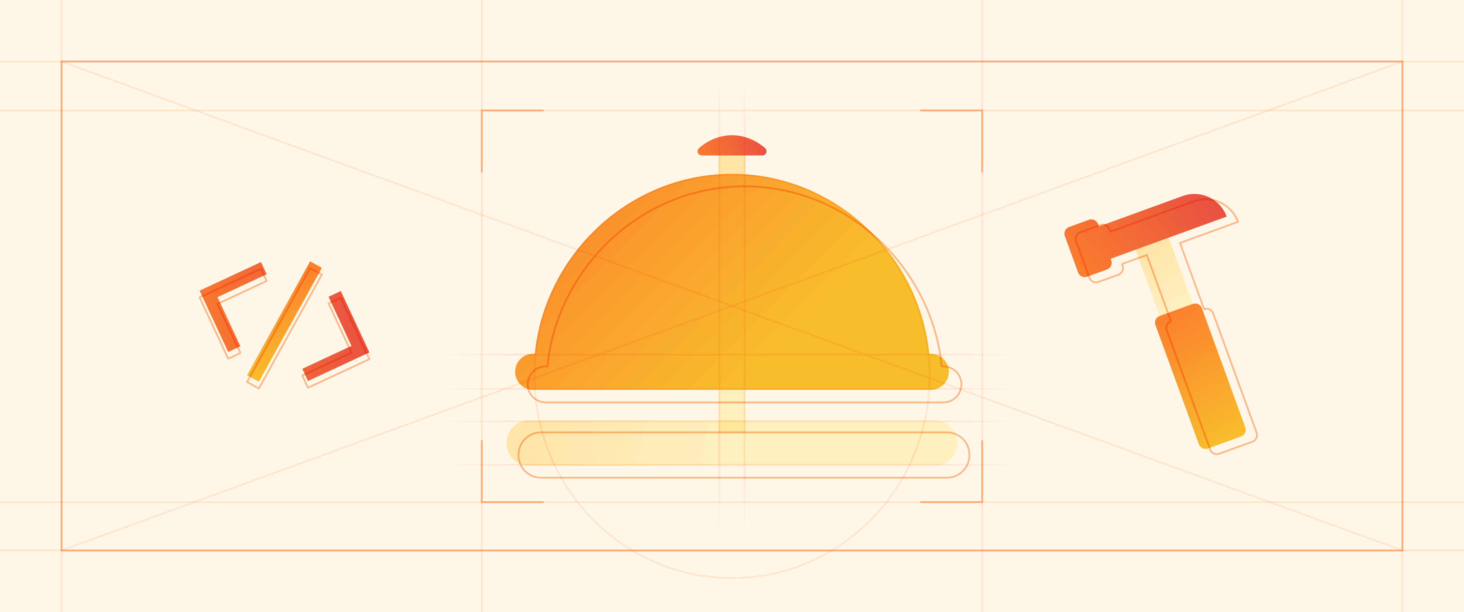 An illustrated header image for the 5 Assistants to help you improve your design projects post